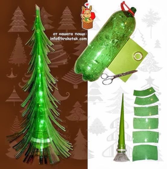 35 Υπέροχες Χριστουγεννιατικες κατασκευες από ανακυκλώσιμα υλικά