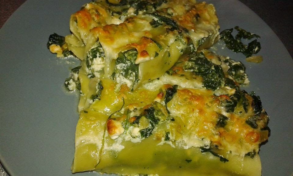 Λαχταριστά κανελόνια γεμιστά με σπανάκι!Μια συνταγη που πρεπει να δοκιμασετε βημα βημα