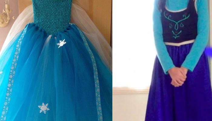 Φτιάξτε  αποκριάτικη στολή της Έλσας και της Αννας από το Frozen!Οδηγιες βημα βημα και video