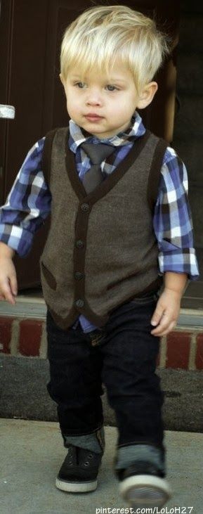 Why didn't they have fashion for boys when my son was little