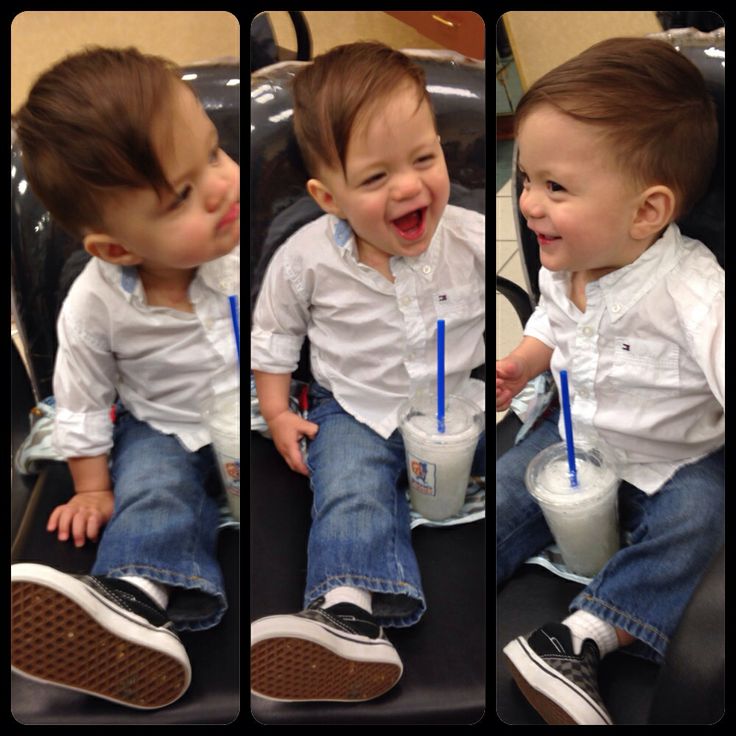 Toddler hipster haircut