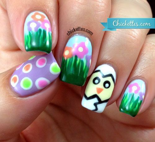 Cute Easter Gel Nail Art Designs Ideas Trends Stickers 2015 7 Cute Easter Gel Nail Art Designs, Ideas, Trends & Stickers 2015