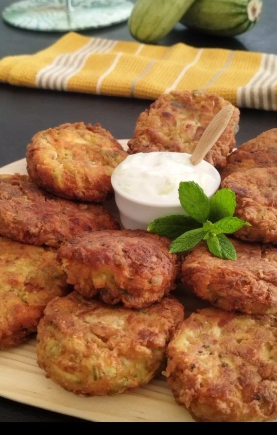 Κολοκυθοκεφτέδες με φέτα