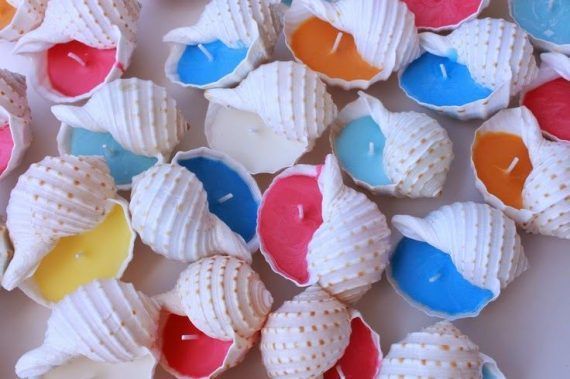 Υπέροχες ιδέες για καλοκαιρινές συνθέσεις με κοχύλια