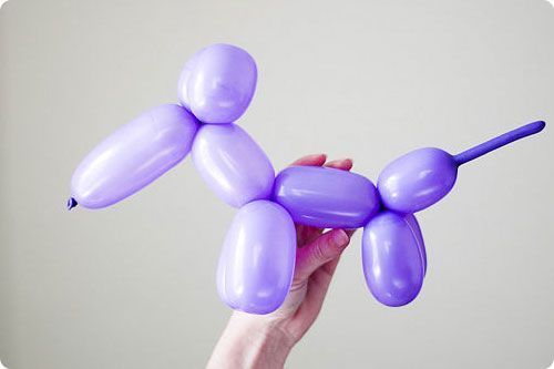 μπαλονια κατασκευες ζωακι