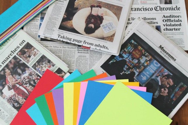 12 χειροποίητες κατασκευές από εφημερίδες