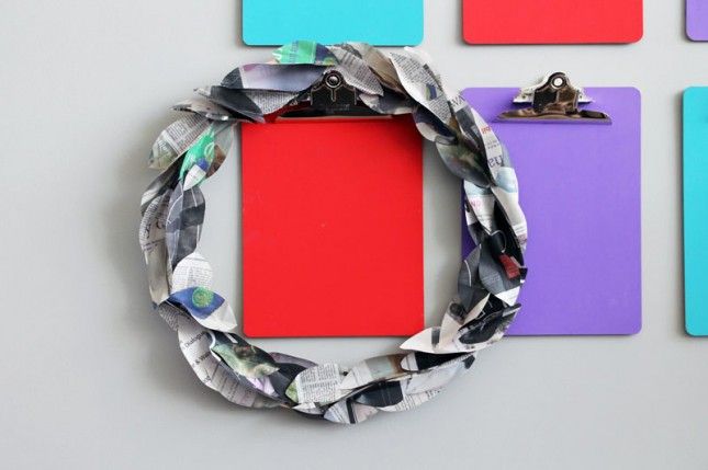 12 χειροποίητες κατασκευές από εφημερίδες