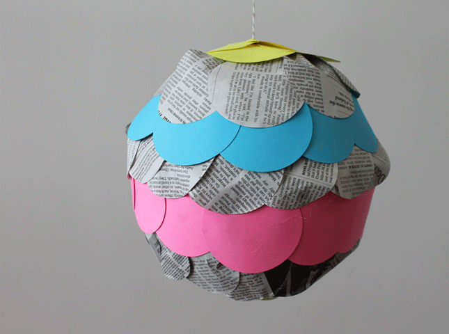 12 χειροποίητες κατασκευές από εφημερίδες