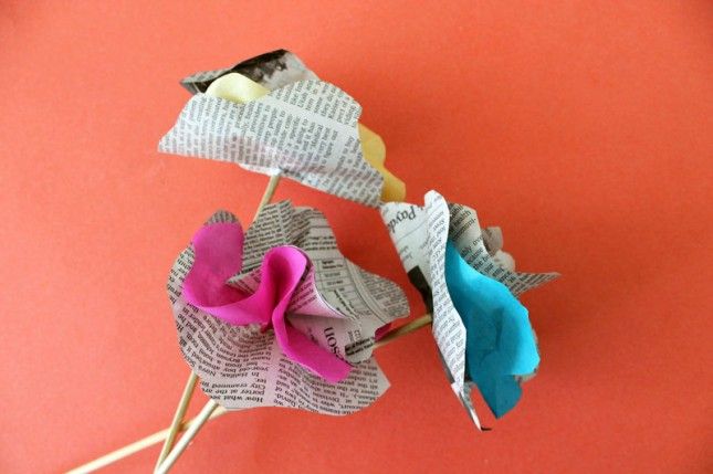 12 χειροποίητες κατασκευές από εφημερίδες