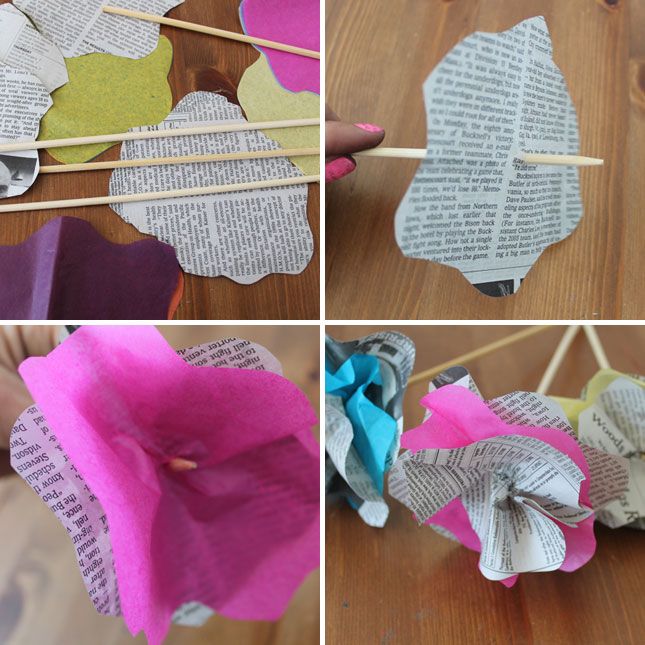 12 χειροποίητες κατασκευές από εφημερίδες