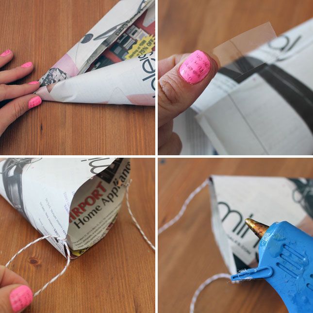 12 χειροποίητες κατασκευές από εφημερίδες