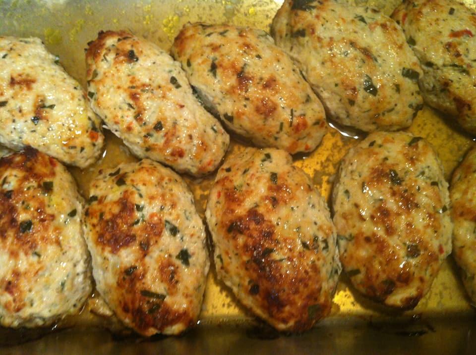 Μπιφτέκια από γαλοπούλα