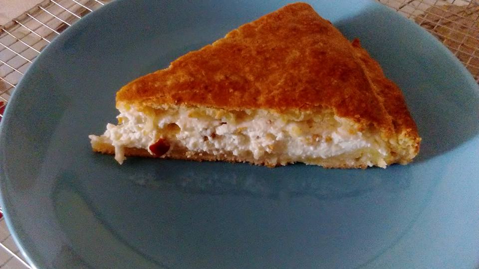 Συνταγή για τυρόπιτα με δύο υλικά