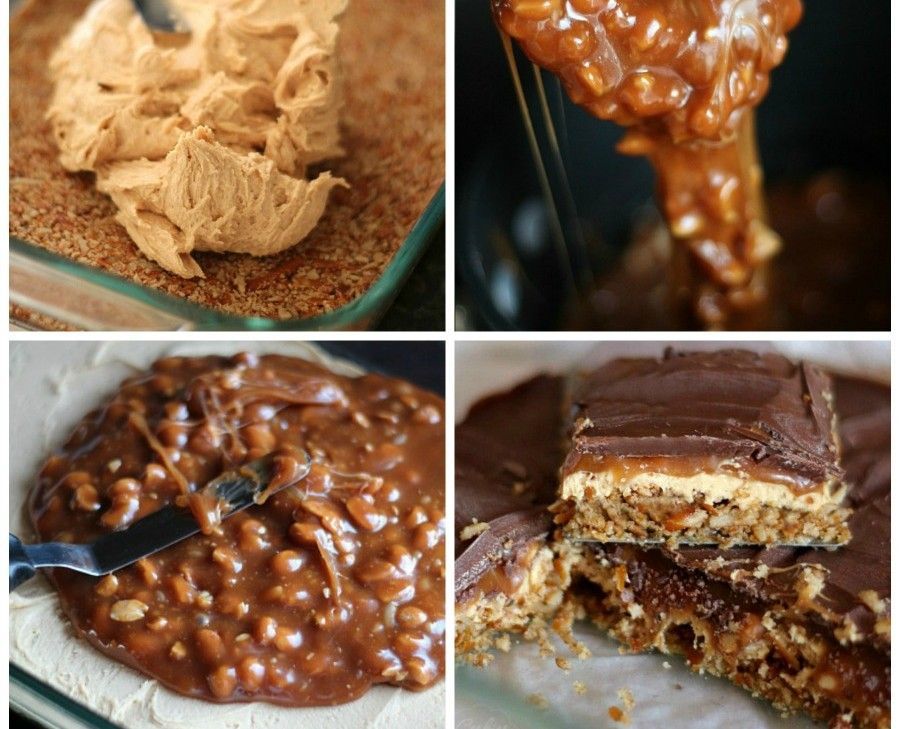 Γλύκο ψυγείου με σοκολάτα γαλάκτος ,καραμέλα και ξηρους καρπους