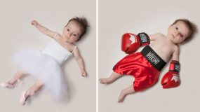 Φανταστικές φωτογραφίες ενός μωρού με μελλοντικά επαγγέλματα!