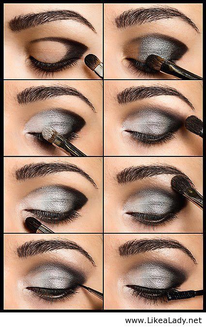 grey makeup