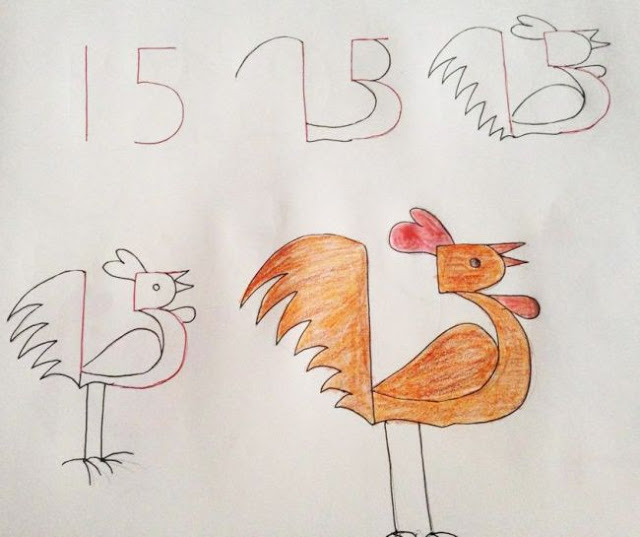 Μάθετε το παιδί να ζωγραφίσει με αριθμούς!