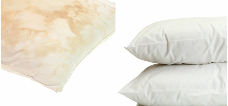 Πως να κάνετε  κάτασπρα τα κιτρινισμένα μαξιλάρια