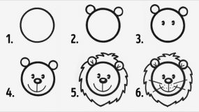 10  εύκολα σχέδια για παιδιά με την βοήθεια κύκλων. (Εικόνες)