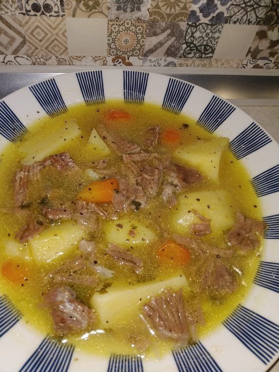 Συνταγή για παιδια :Σούπα μοσχάρι