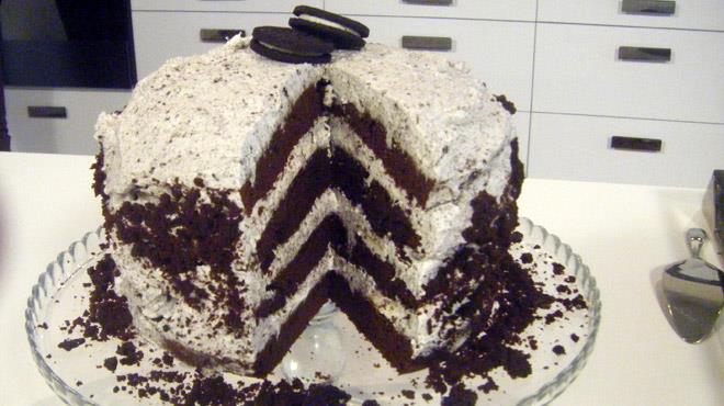 Σοκολατένια τούρτα γενεθλίων OREO