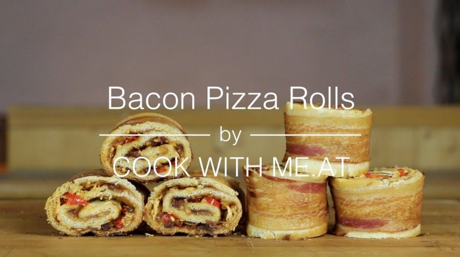 Λαχταριστή πίτσα ρολό!