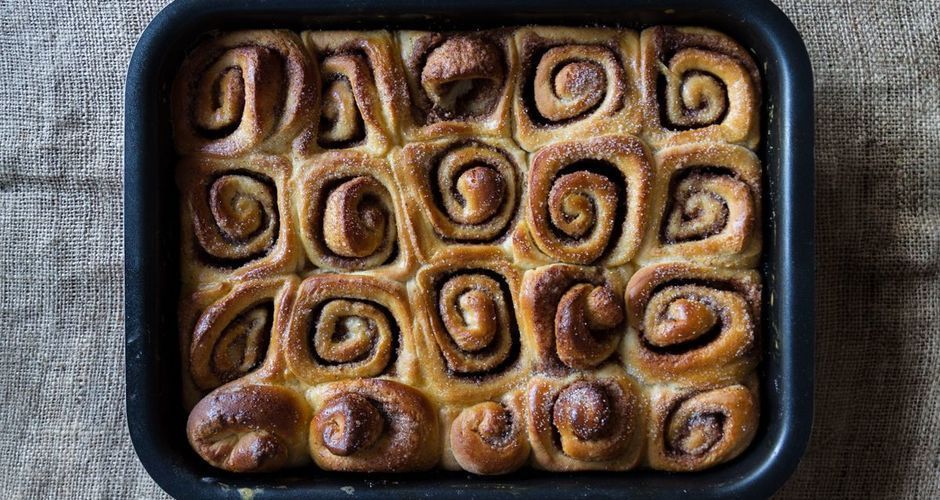 ρολακια κανελας με ζαχαρη