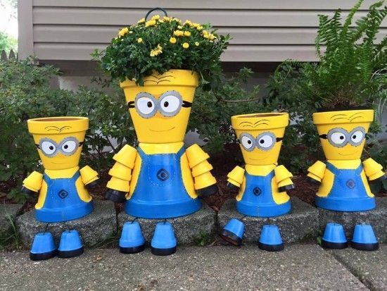 Minion-Flower-Pot-People-550x413