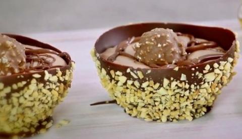 Γλυκό κόλαση:Κουπάκια Ferrero Rocher