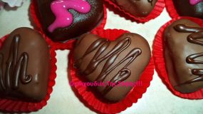 Σοκολάτακια καρδούλες μωσαϊκό