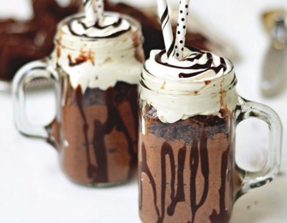 Κολασμένο Milkshake σοκολάτα Κολασμένο Milkshake σοκολάτα