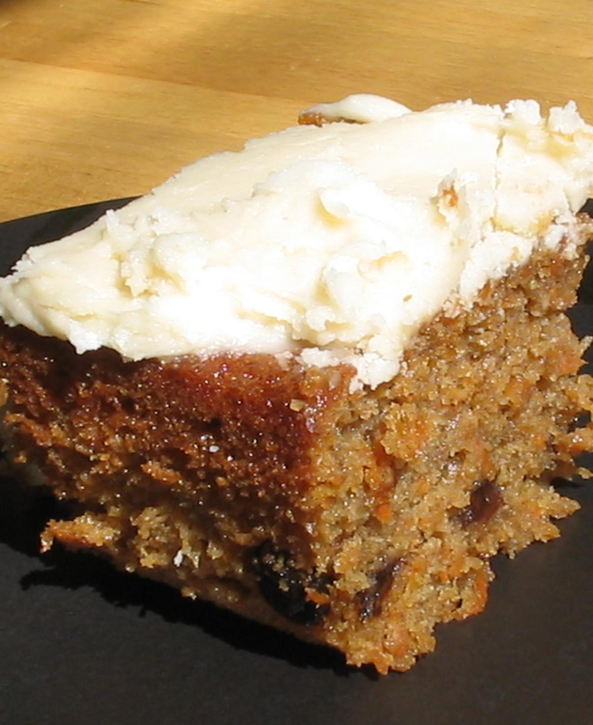 Νηστίσιμο κέικ καρότου