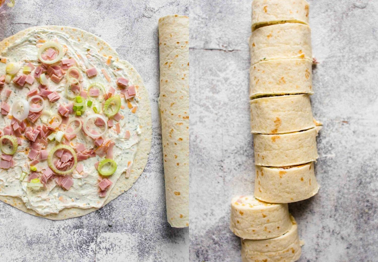 Σχολικο κολατσιο:Ρολάκια γαλοπούλας με τυρί κρέμα