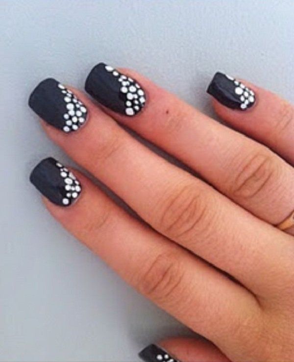 20 καταπληκτικά πουά σχέδια νυχιών 2 20-katapliktika-polka-dot-schedia-nichion_