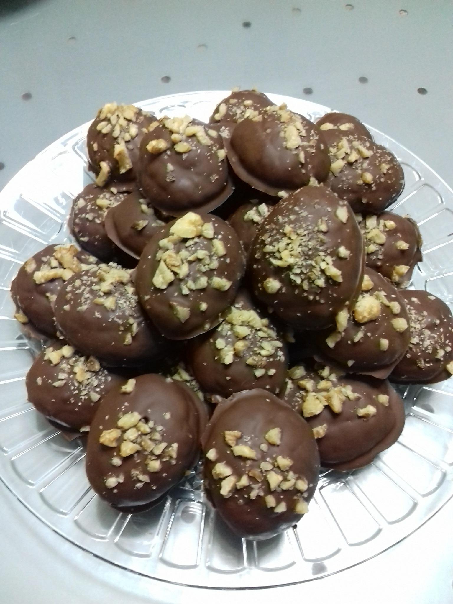 Σοκολατένια μελομακάρονα : Συνταγή για μελομακάρονα με σοκολάτα