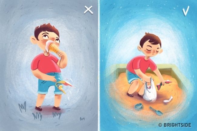 Μυστικά  για να μεγαλώσετε ένα καλό παιδί :Μιλήστε του, ώστε να λαμβάνει τις ευθύνες των πράξεων του