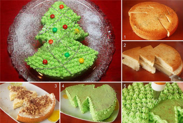 Φτιάξτε το πιο λαχταριστό κέικ-χριστουγεννιάτικο δέντρο!