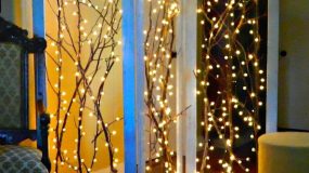Απίστευτες χριστουγεννιάτικες διακοσμήσεις με φωτάκια part 2