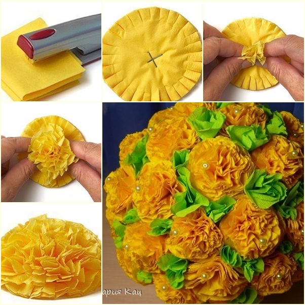 Φτιάξτε μόνοι σας ένα υπέροχο μπουκέτο με ψεύτικα λουλούδια!