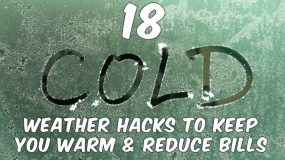 18 έξυπνα κολπάκια για να κρατήσετε το κρύο μακρυά και να μειώσετε τους λογαριασμούς σας