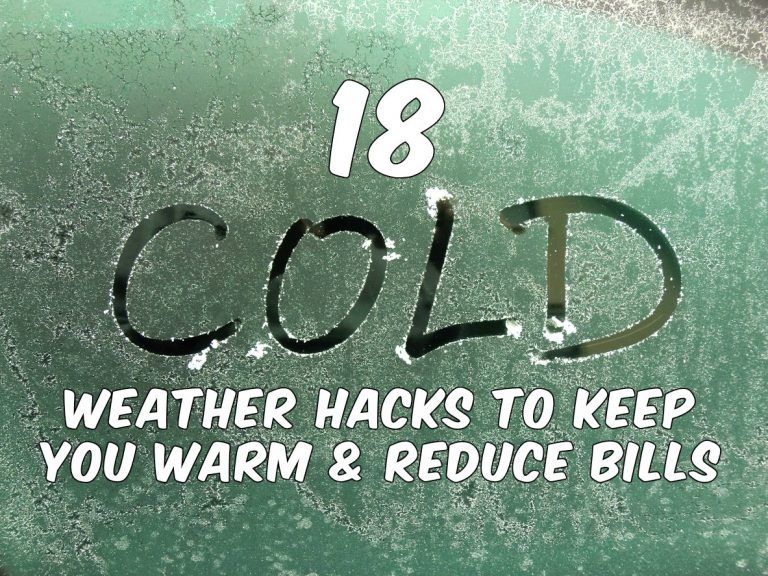 18 έξυπνα κολπάκια για να κρατήσετε το κρύο μακρυά και να μειώσετε τους λογαριασμούς σας