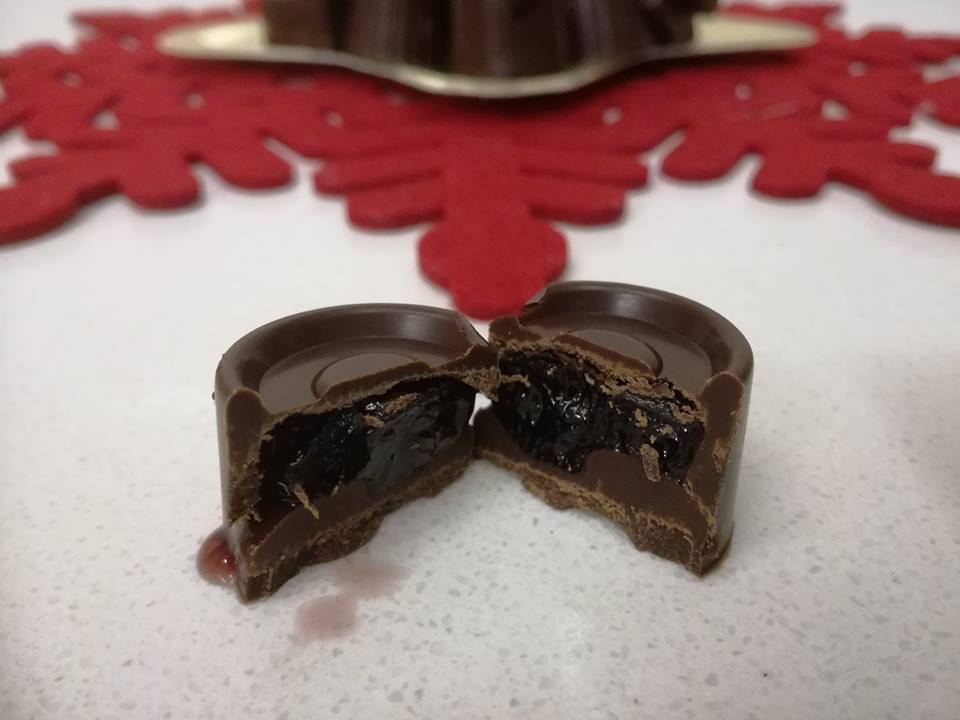 Γεμιστά σοκολατάκια με τρια υλικα