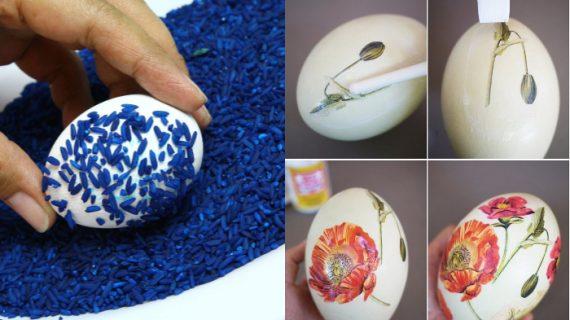 Πρωτότυπες ιδέες πασχαλινής διακόσμησης των αυγών