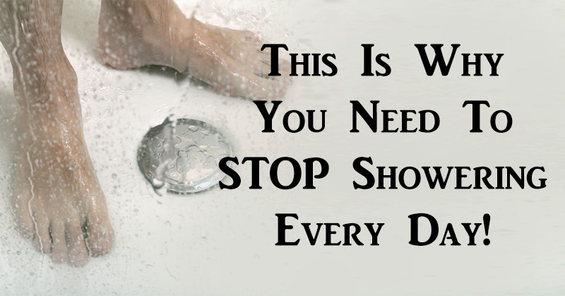 Σταματήστε να κάνετε ντουζ κάθε μερά.. Δείτε γιατί..