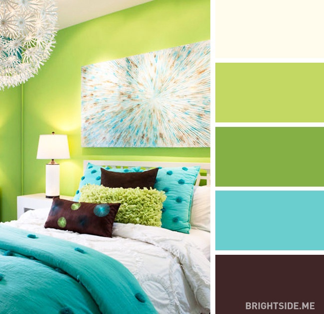 Κάντε την κρεβατοκάμαρά σας να ξεχωρίσει με αυτούς τους υπέροχους συνδυασμούς χρωμάτων!