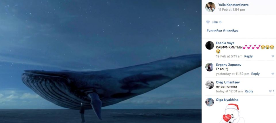 «Μπλε Φάλαινα»: προσοχή στο φονικό παιχνίδι
