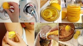 60+ τρόποι για να χρησιμοποιήσετε τις φλούδες και το χυμό λεμονιού στο σπίτι σας