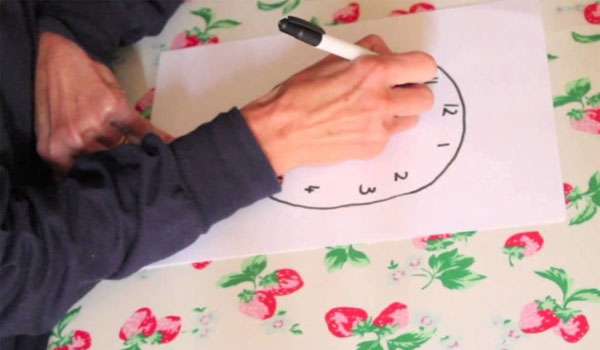 Αλτσχάιμερ, άνοια και γνωστική εξασθένηση: Πώς γίνεται το τεστ με το ζωγραφισμένο ρολόι