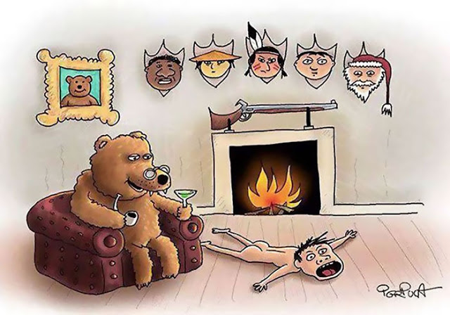 21 σοκαριστικά σκίτσα που δείχνουν πώς θα ήταν οι άνθρωποι στη θέση των ζώων