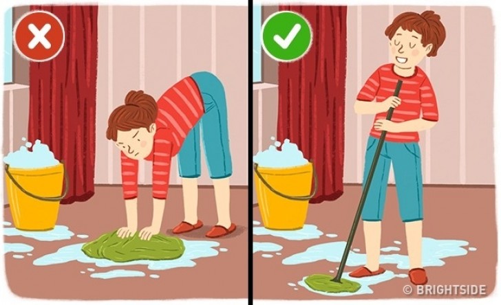 8 Καθημερινές δουλειές που κάνουν όλες οι νοικοκυρές και καταστρέφουν την σπονδυλική τους στήλη.